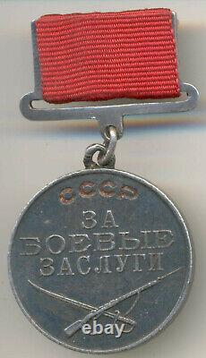 Russian USSR Soviet WWII medal For Combat Service Stalingrad Award