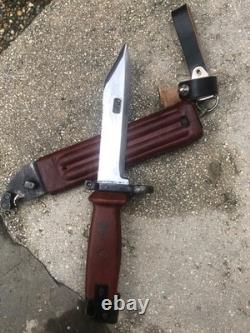 Russian USSR bakelite bayonet sheath hanging knife with Izhevsk marking