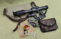 Russian USSR vintage optical scope PSO-1. Illuminating reticle. 1969