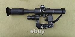 Russian USSR vintage optical scope PSO-1. Illuminating reticle. 1969