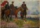 Russian Ukrainian Soviet Oil Painting Impressionism Rider Horse Red Army Man