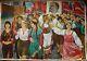 Russian Ukrainian Soviet Oil Painting Realism Parade Kremlin Folk Dance Fest