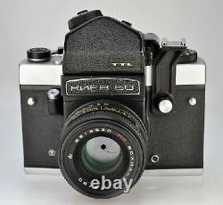 Russian Ussr Kiev-60 Ttl Medium Format Camera + MC Volna-3 Lens, Full Set (2)