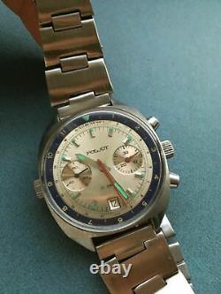 Russian Watch Poljot 3133 Chronograph Shturmanskie Ussr Rare