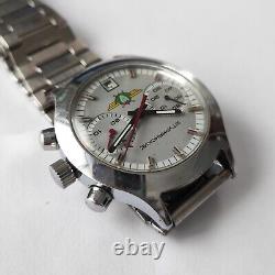 Russian Watch Poljot 3133 Shturmanskie 23 Jewels Chronograph Vintage USSR Soviet