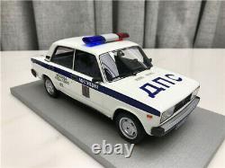 Russian car 1/18 Scale Lada VAZ 2105 USSR police Car 001