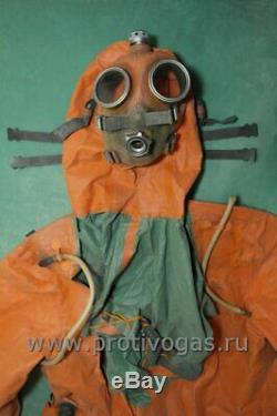 Russian soviet heavy rubber drysuit with soft boots new from stock