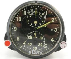 SERVICED! AChS-1 Russian USSR Military Air Force Aircraft Cockpit Clock MIG/SU