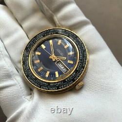 SERVICED! Raketa World Time Cities / Rocket Russian Soviet Men's Watch USSR