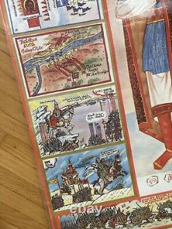 SOVIET RUSSIAN Propaganda Poster USSR vintage 1990 alexander
