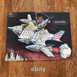 SOVIET RUSSIAN Propaganda Poster US Army USSR vintage 1980s Art