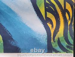 Shockful Work Initiative & Creativity Of Soviet Youth 1985 Ussr Russian Poster