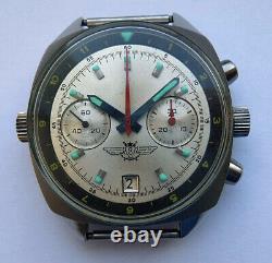Shturmanskie Vintage USSR Russian Soviet watch Poljot Chronograph 3133 94375