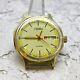 Slava Au Gold Plated Ussr Russian Wristwatch Soviet Watch Working 5789
