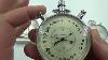 Slava Vintage Ussr Russian Soviet Split Stopwatch Chronometer 20 Jewels