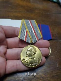 Soviet Cccp Russian Ussr Medal Veteran Of Vchk Kgb 80 & 90 Years Set