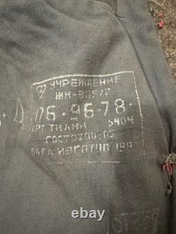 Soviet Coat Army USSR Shinel Military Jacket Russian Soldier's overcoat Winter