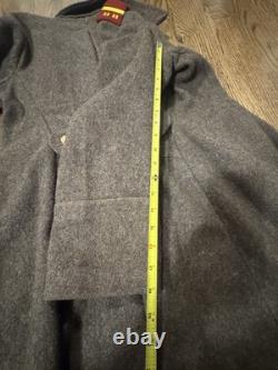 Soviet Coat Army USSR Shinel Military Jacket Russian Soldier's overcoat Winter
