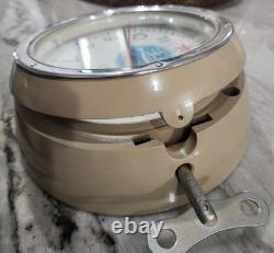 Soviet Era Russian Vostok Boat/Ship Submarine Navy Clock /Key? Free Shipping
