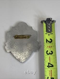 Soviet Police Patrol Badge USSR Russian Hammer Sickle Vintage Pinback 36B78