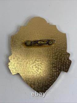 Soviet Police Patrol Badge USSR Russian Militsiya Vintage Pinback 37B78