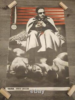 Soviet Propaganda Poster- Koretsky Chile Anti-USA Cold War Russian USSR