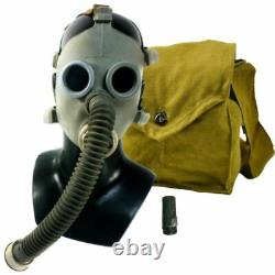 Soviet RUSSIAN GAS MASK Child Kids Youth XL Respirator Haversack Bag Air Hose