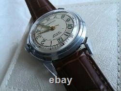 Soviet Rodina Poljot automatic watch, first soviet automatic watch, 1960's