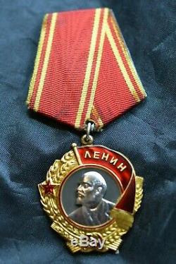 Soviet Russia Russian Ussr Order Of Lenin Original 100%