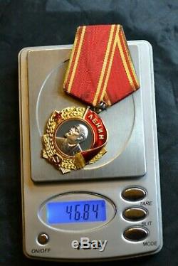 Soviet Russia Russian Ussr Order Of Lenin Original 100%