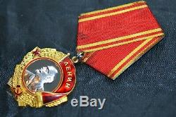 Soviet Russia Russian Ussr Order Of Lenin Original 100%