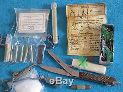 Soviet Russian Air Force Fighter Pilot Su MiG Survival Kit NAZ-7 Ejection Seat
