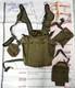 Soviet Russian Army Airborne Vdv Rd-54 Backpack Afghan War Paratrooper Bag, Ussr