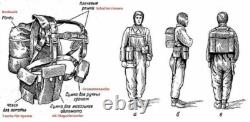 Soviet Russian Army Airborne VDV RD-54 Backpack Afghan war Paratrooper Bag, USSR