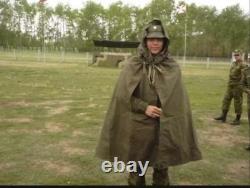 Soviet Russian Army Soldier Uniform Belt supporting Flask Shovel Cloak Tent USSR