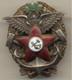 Soviet Russian Badge For Completion Petrograd Aeronautics Courses Rkka (1954)