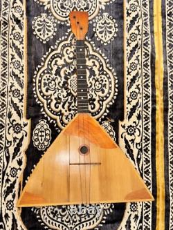 Soviet Russian Balalaika 3-strings USSR 1970s