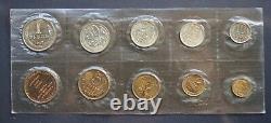 Soviet Russian COINS Set 1967 RUSSIAN SOVIET USSR COIN SET VERY RARE RRR