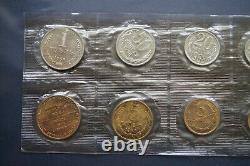 Soviet Russian COINS Set 1968 RUSSIAN SOVIET USSR COIN SET VERY RARE RRR