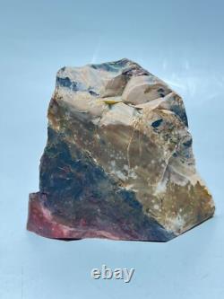Soviet Russian Communist Propaganda Cabinet Paperweight Gild Lenin Jasper Rock