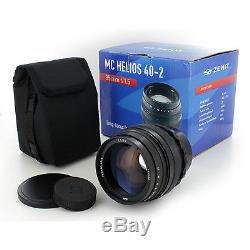 Soviet Russian Helios 40-2 85mm f/1.5 lens for Canon EOS Camera, Free US shipping