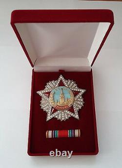 Soviet Russian Highest Award Ww2 Order Of Victory 1945. Swarovski Crystals Copy