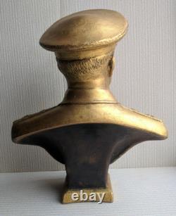 Soviet Russian Marshal USSR ZHUKOV Big bust statue figurine statue H=30 cm