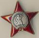 Soviet Russian Medal Order Banner Badge The Red Star Military Ussr (#1034)