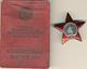 Soviet Russian Medal Order Banner Badge The Red Star Military Ussr (3034)