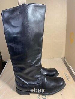 Soviet Russian Officer Riding Boots Chrome In Box 45 USSR