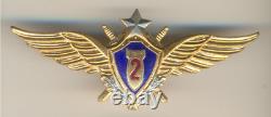 Soviet Russian Order red Medal star Banner badge Air Force Pilot wings(1504)