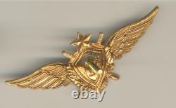 Soviet Russian Order red Medal star Banner badge Air Force Pilot wings(1504)