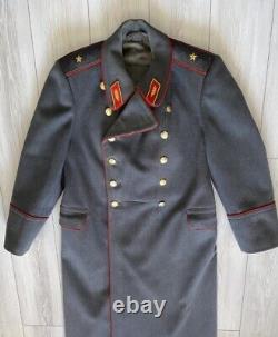 Soviet Russian Overcoat Coat Jacket GENERAL PARADE Army USSR Uniform