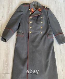 Soviet Russian Overcoat Coat Jacket GENERAL PARADE Army USSR Uniform